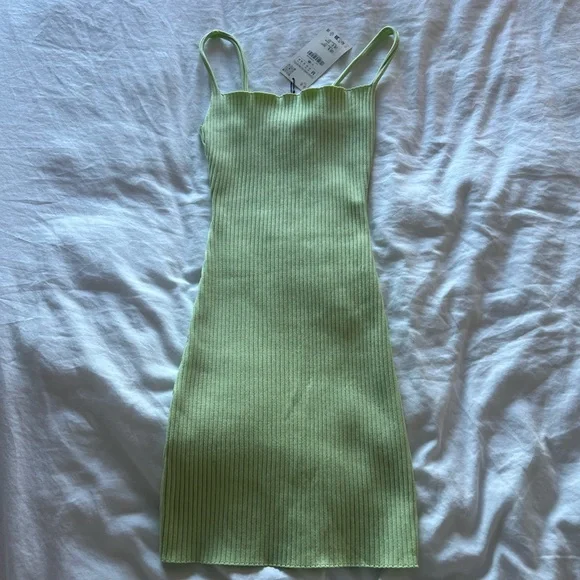 black and lime green dress Forest Green Sequin Sleeveless Mini Dress main image 1